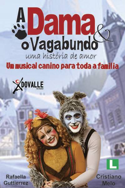 Teatro infantil A Dama e o Vagabundo 